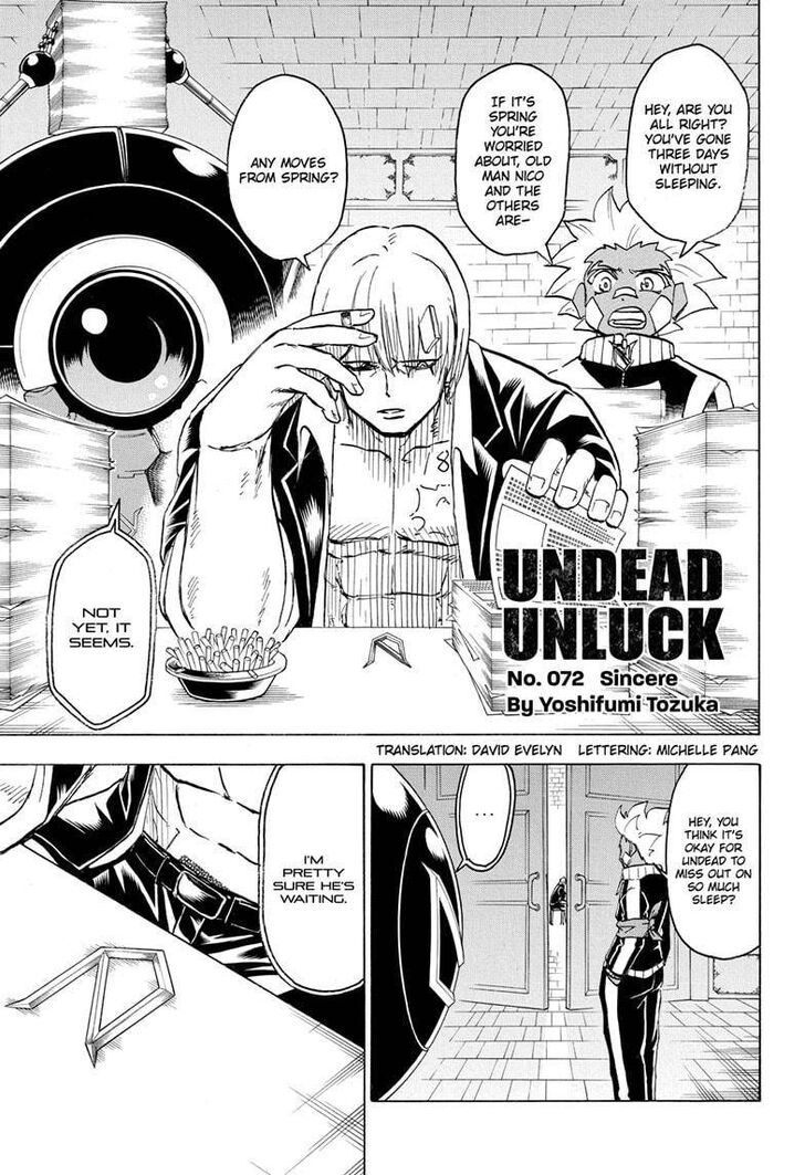 Read Undead Unluck Manga Online