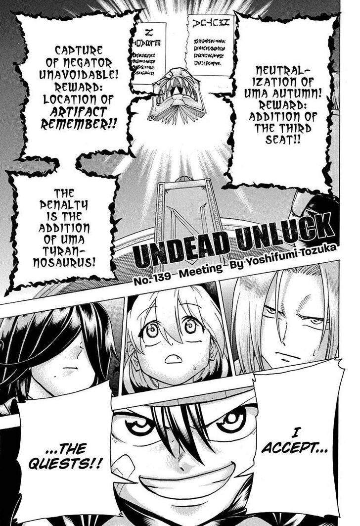 Read Undead Unluck Manga Online