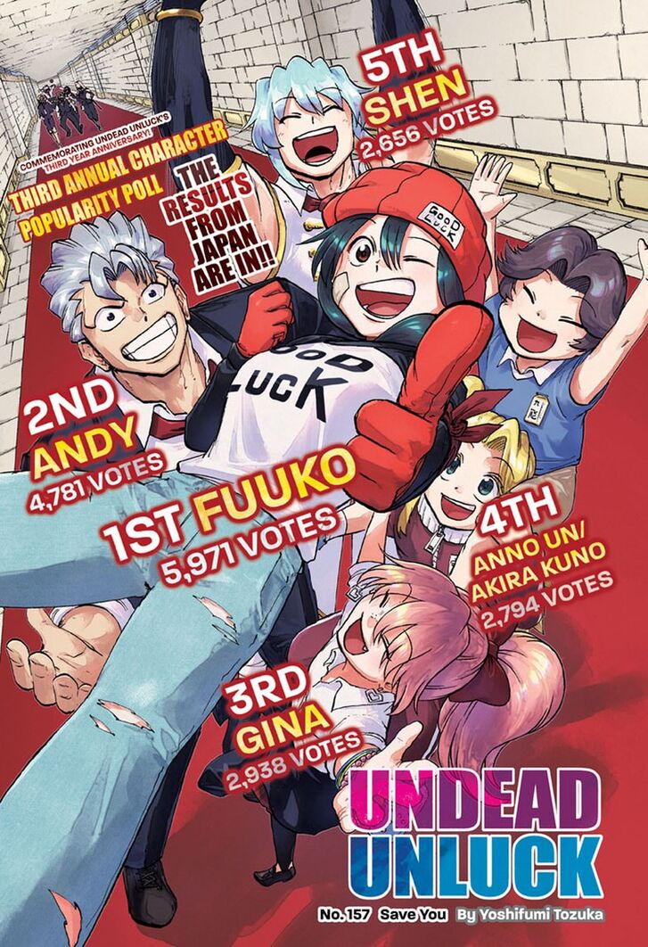 Read Undead Unluck Manga Online
