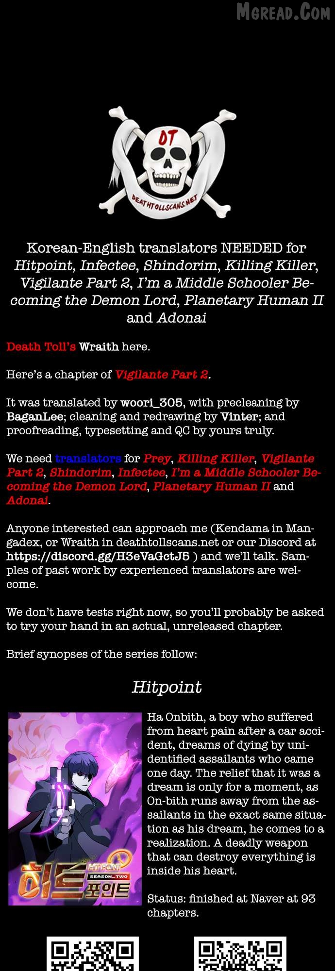Read Vigilante Part 2 Manga Online