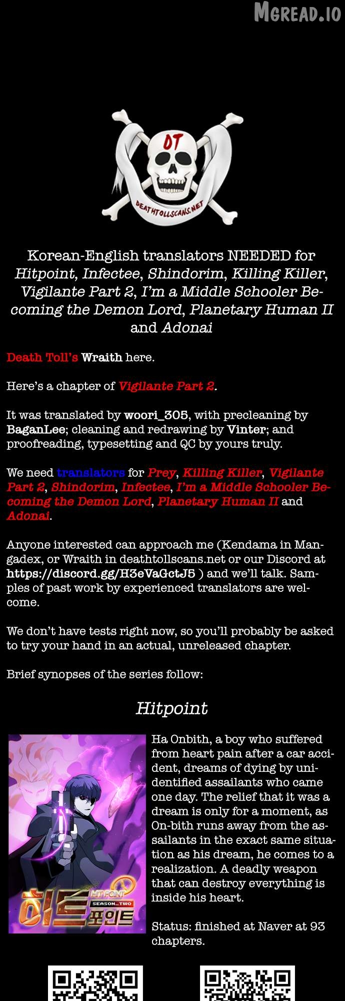 Read Vigilante Part 2 Manga Online