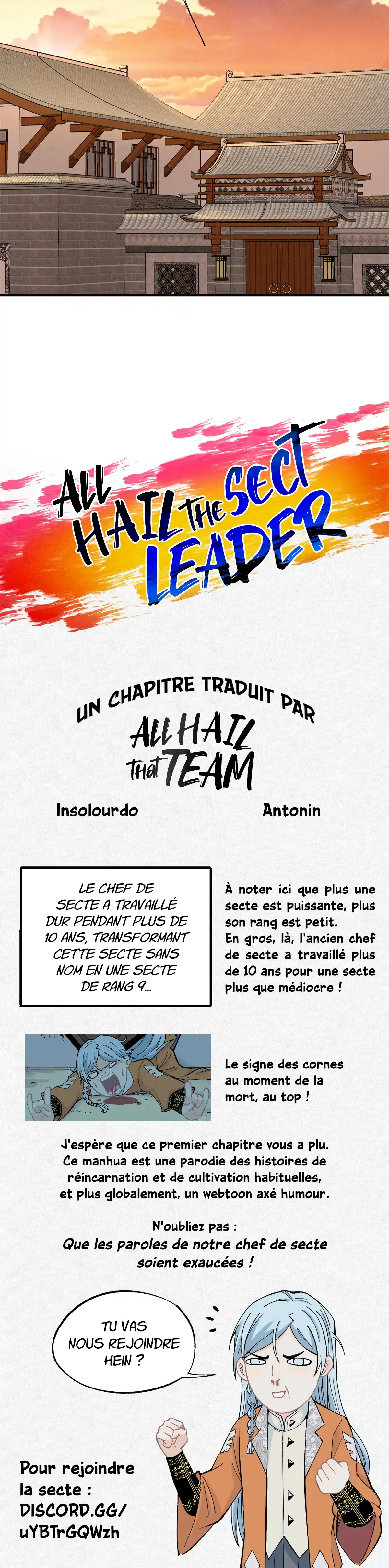 Read All Hail the Sect Leader (fr) Manga Online