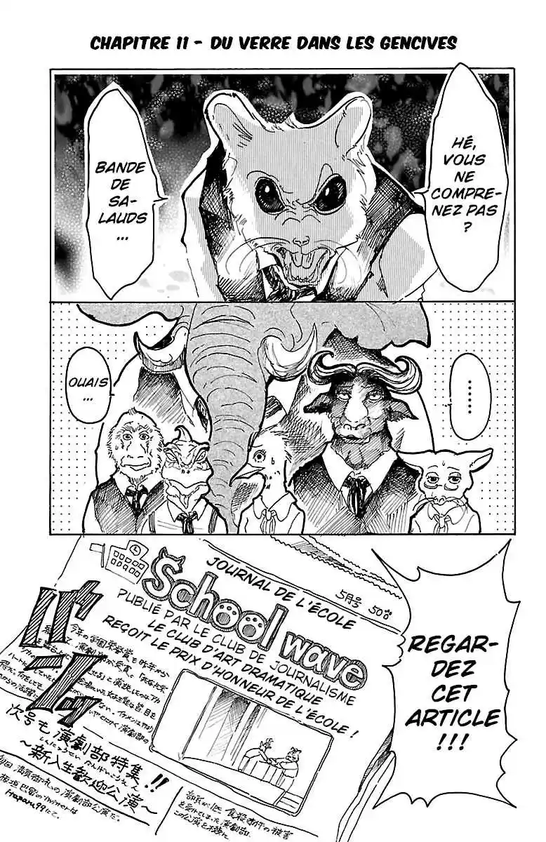 Read Beastars FR Manga Online