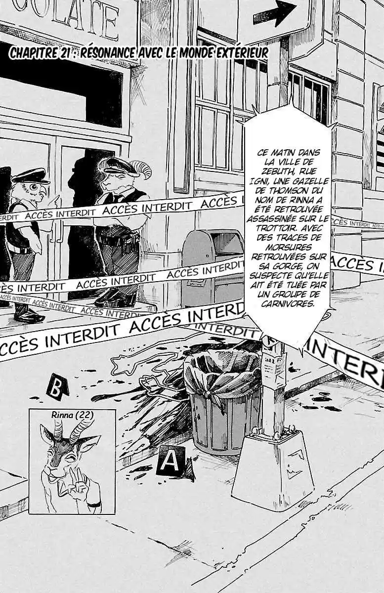 Read Beastars FR Manga Online