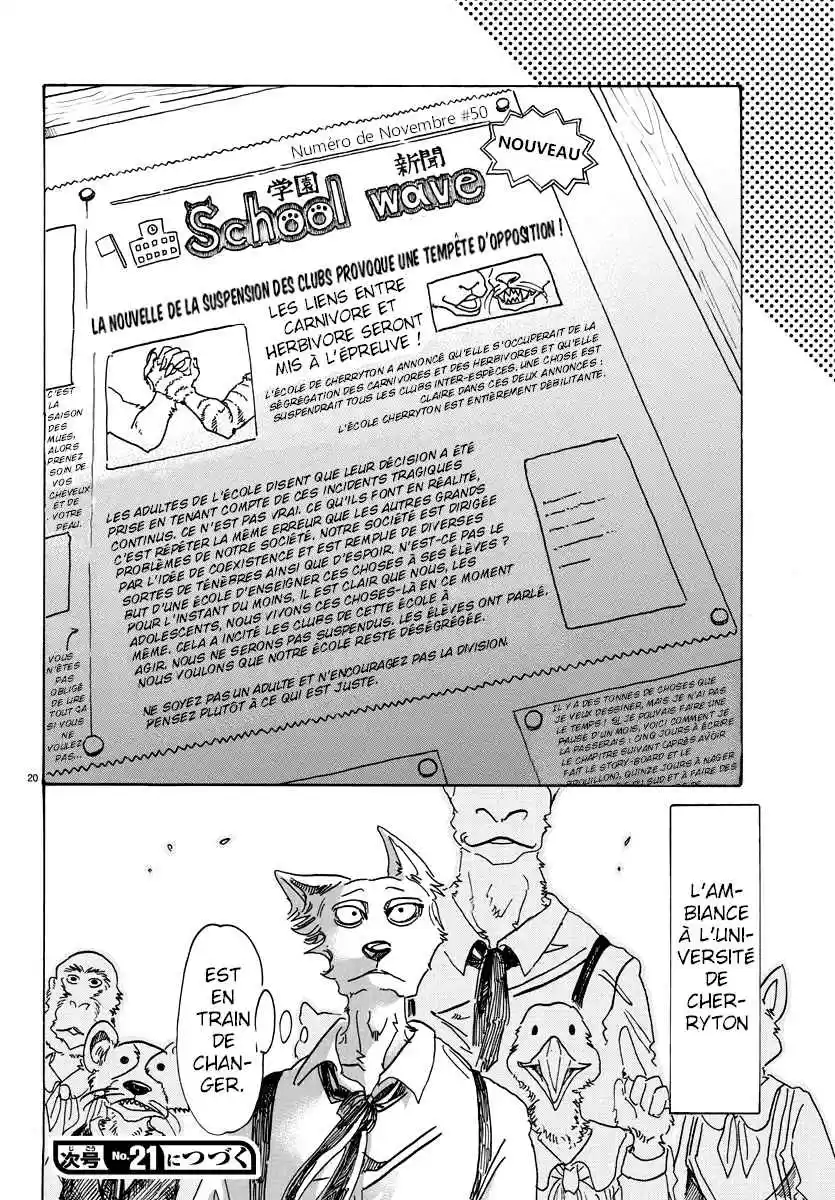 Read Beastars FR Manga Online