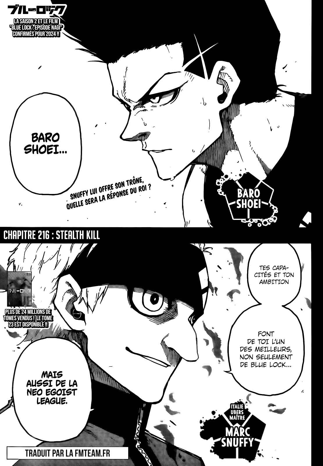Read Blue Lock FR Manga Online
