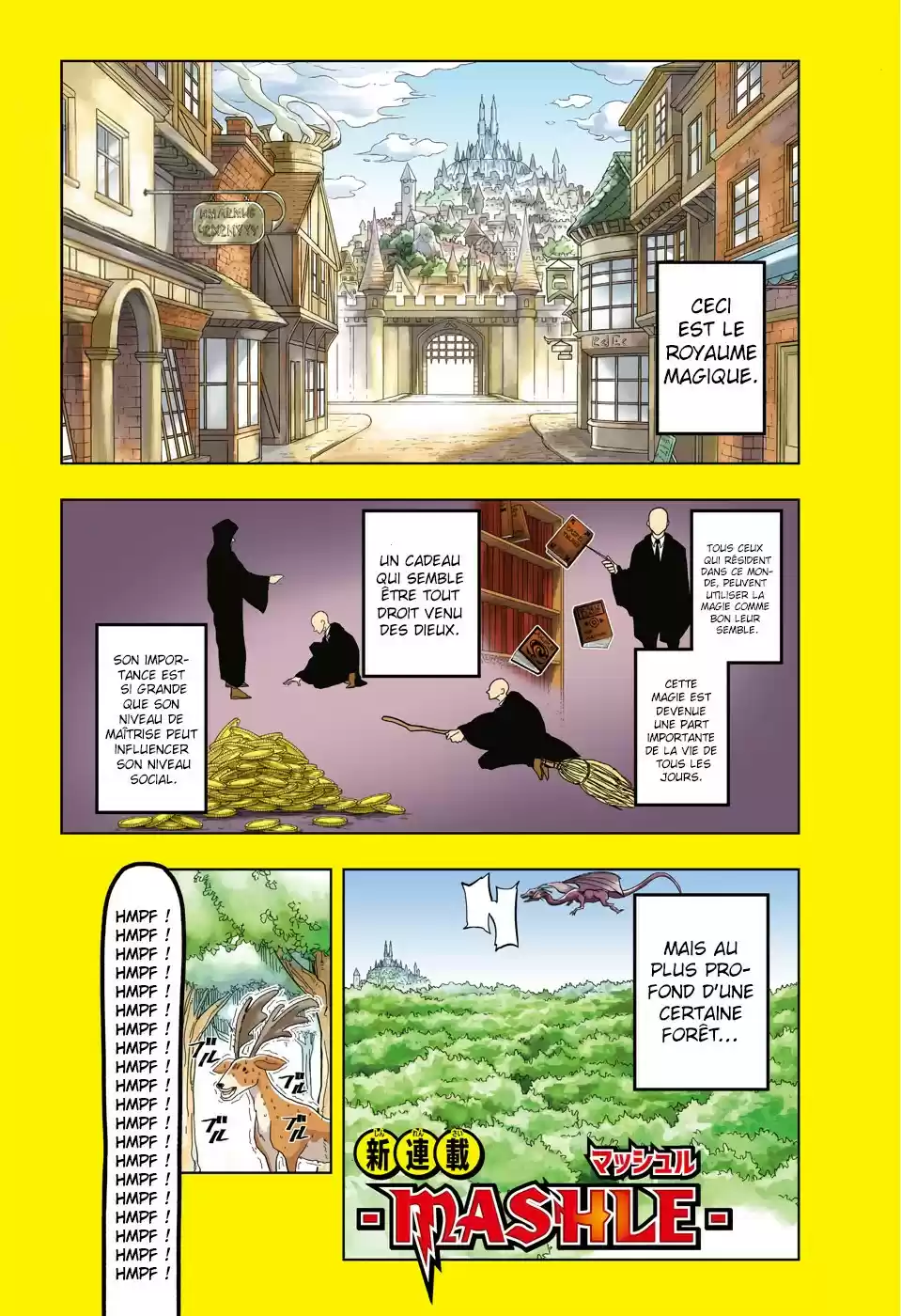 Read Mashle Magic and Muscles FR Manga Online