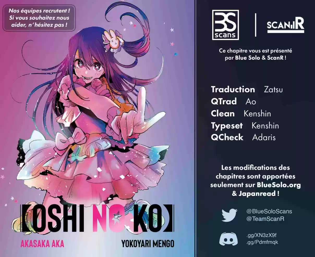 Read Oshi No Ko FR Manga Online