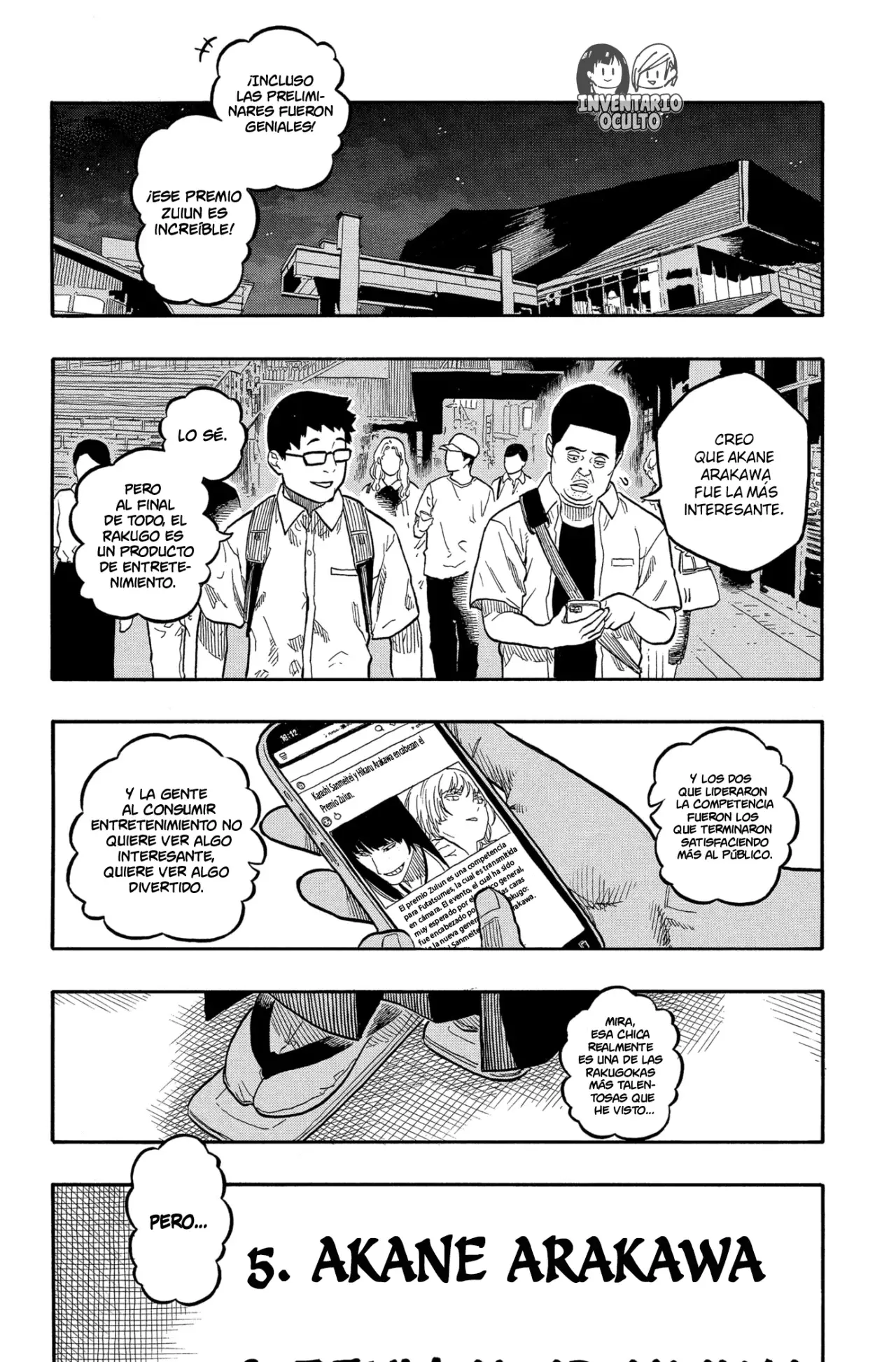 Read Akane-banashi es Manga Online