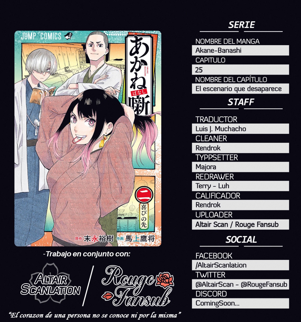 Read Akane-banashi es Manga Online