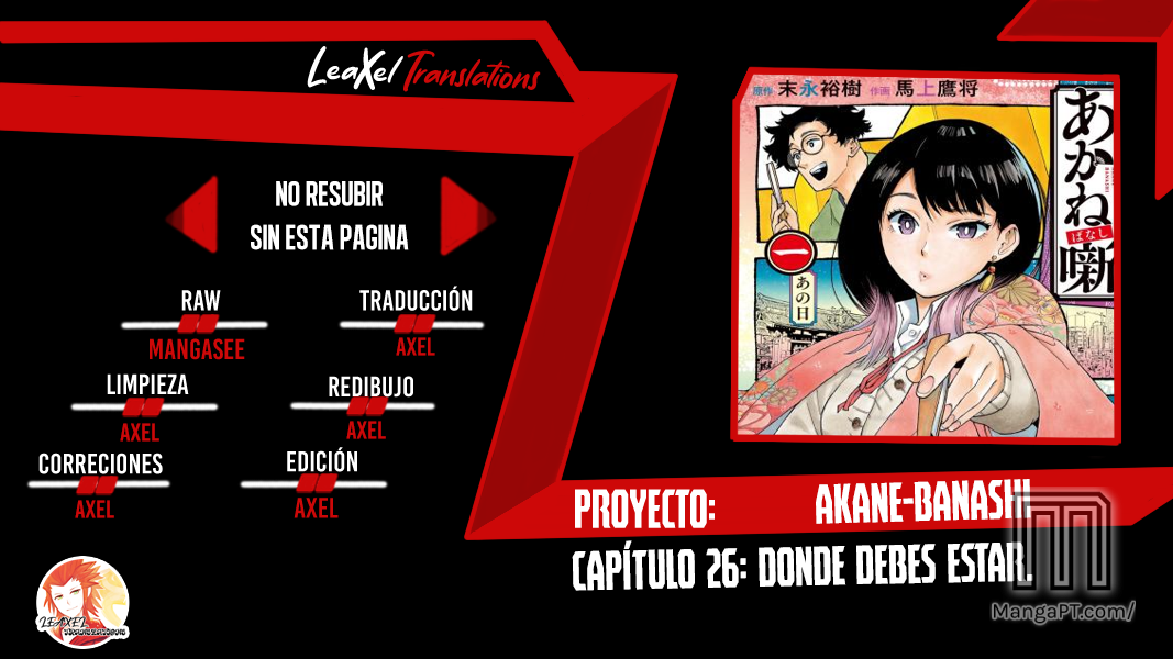 Read Akane-banashi es Manga Online