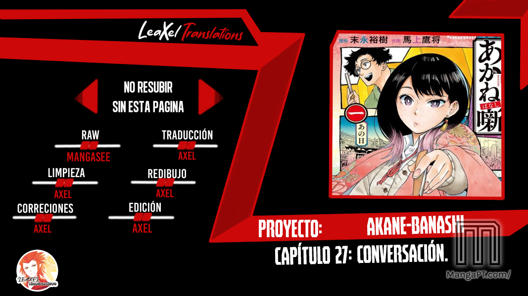 Read Akane-banashi es Manga Online