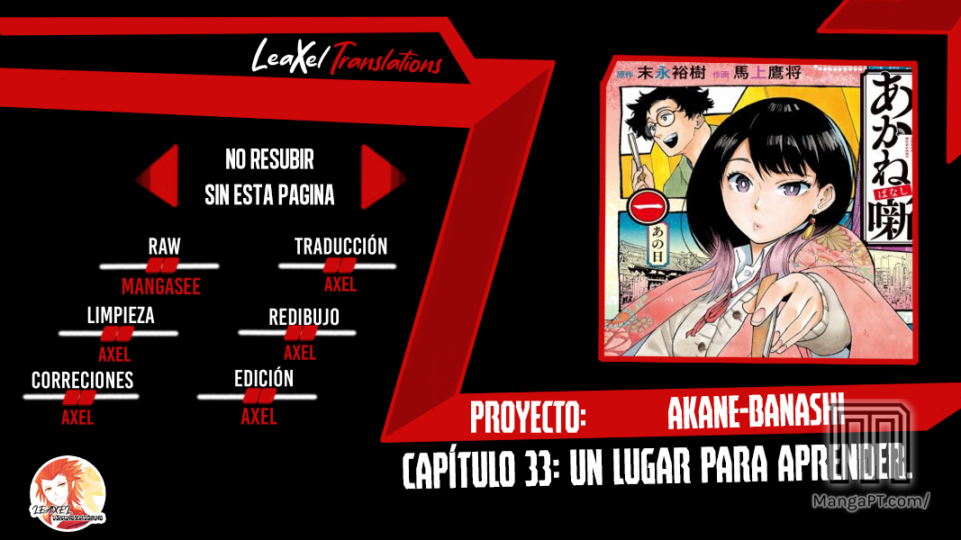 Read Akane-banashi es Manga Online