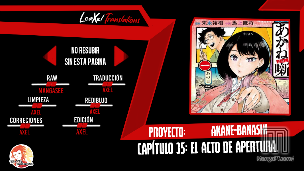 Read Akane-banashi es Manga Online