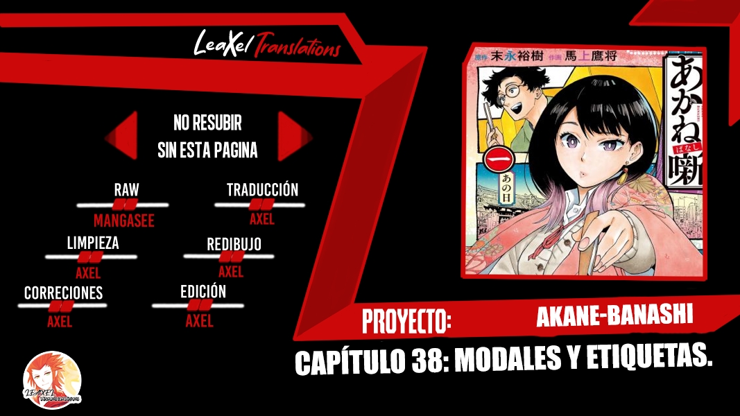 Read Akane-banashi es Manga Online