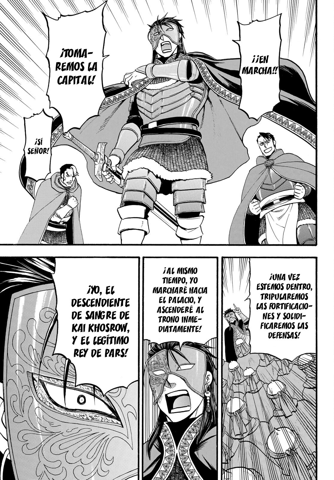Read Arslan Senki es Manga Online