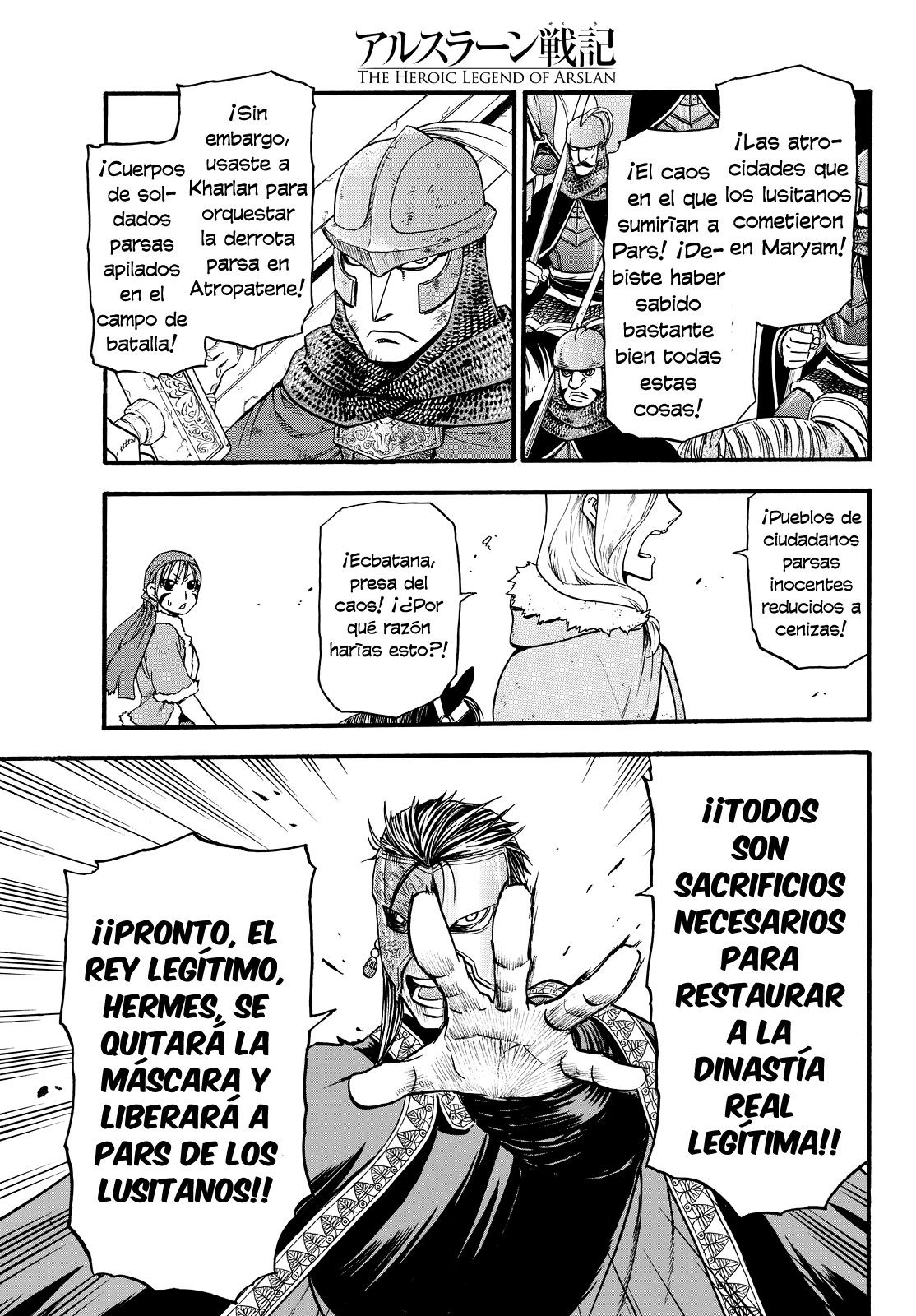 Read Arslan Senki es Manga Online