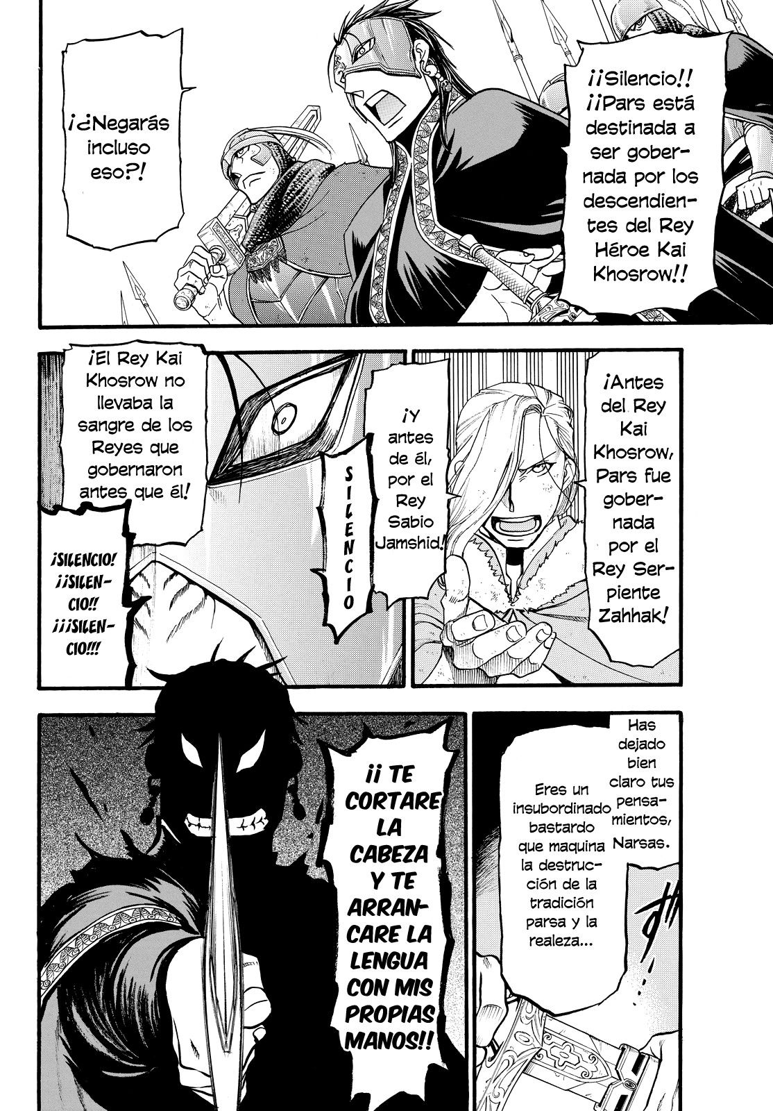 Read Arslan Senki es Manga Online