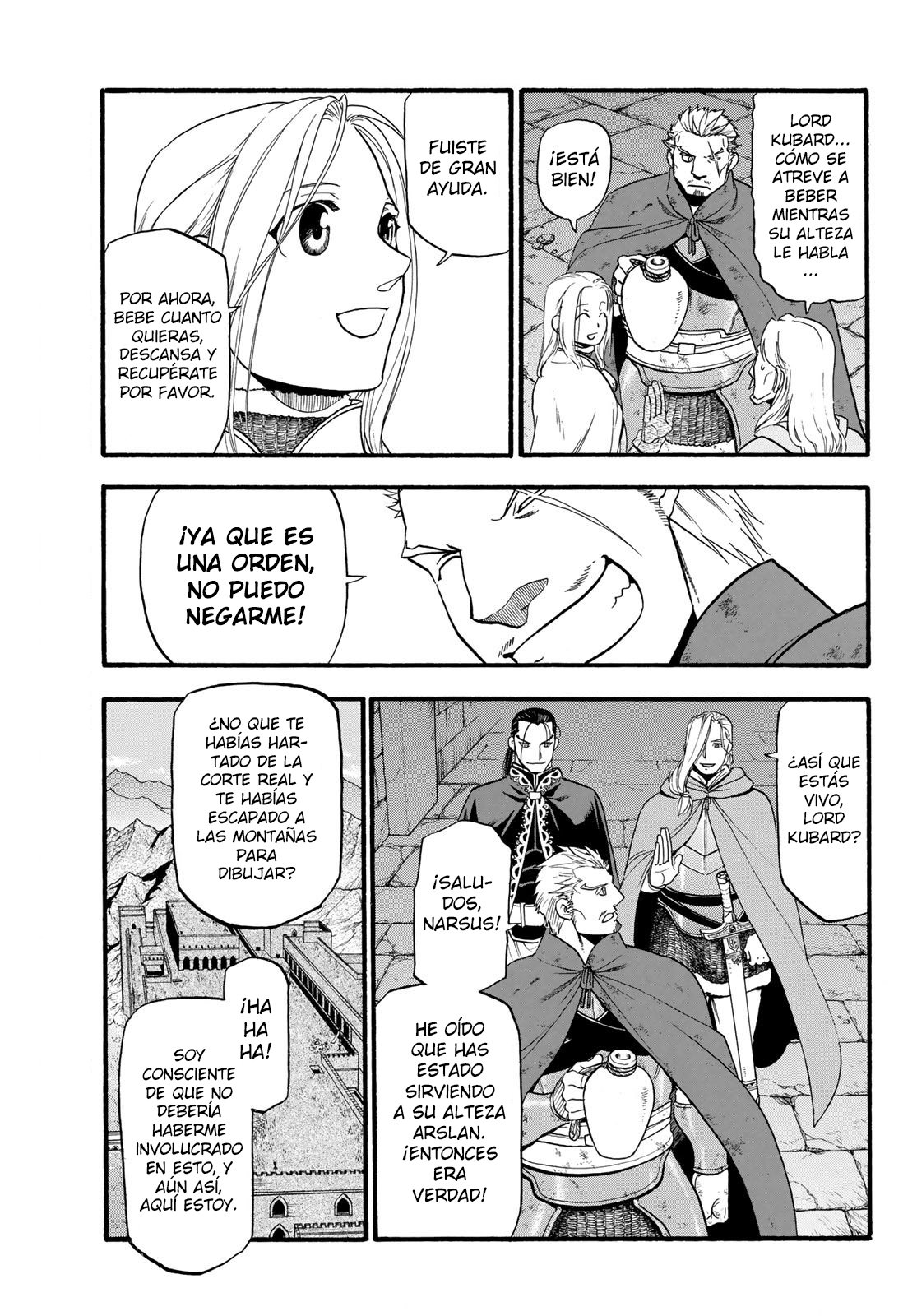Read Arslan Senki es Manga Online