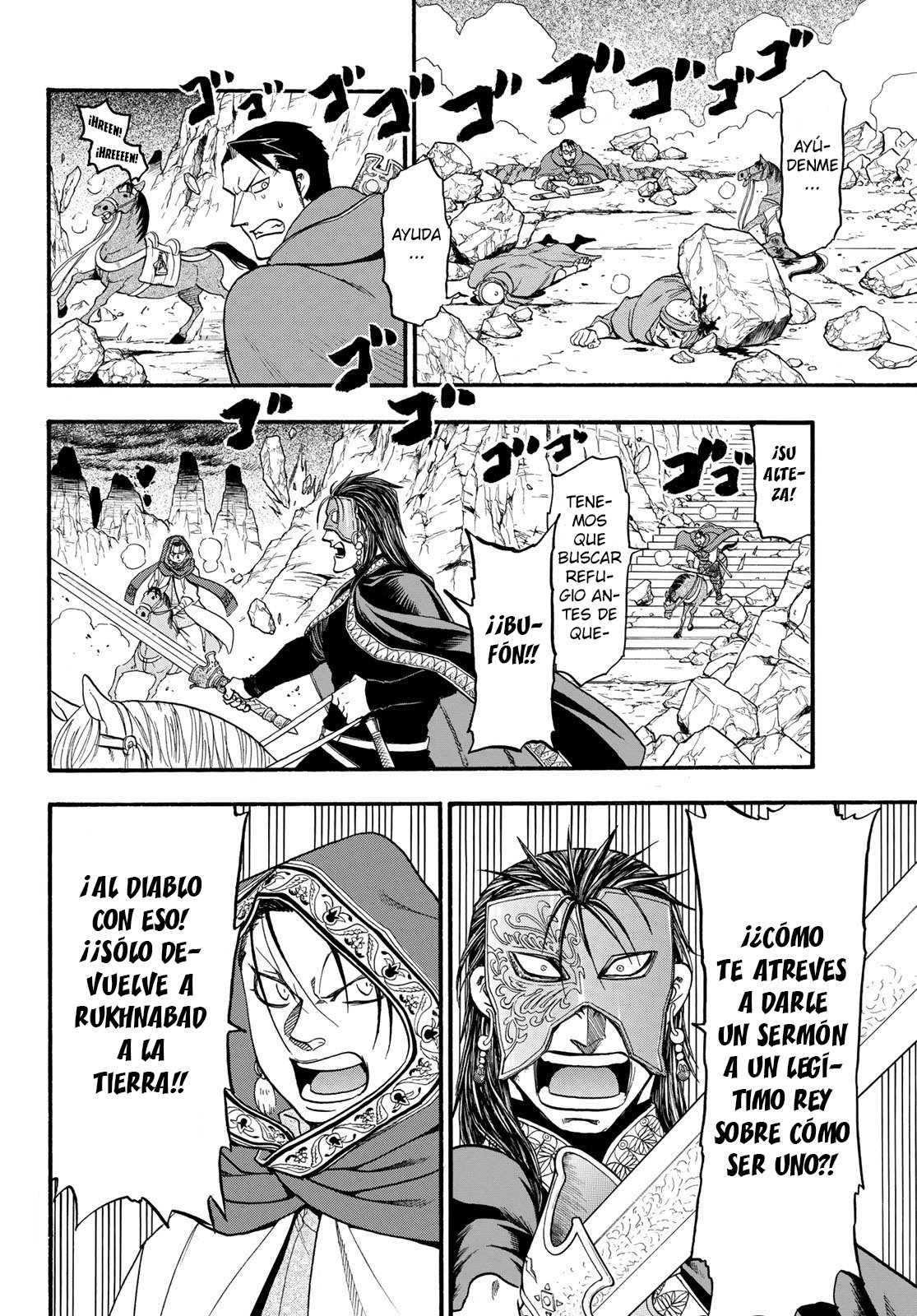 Read Arslan Senki es Manga Online