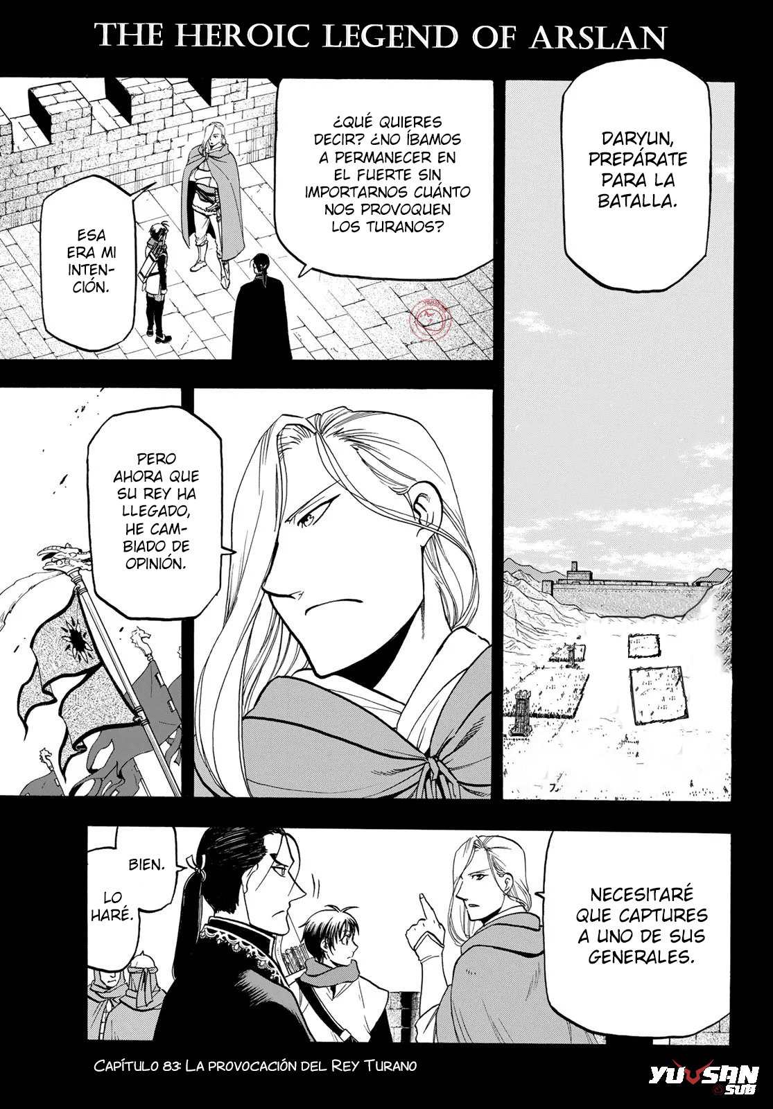 Read Arslan Senki es Manga Online