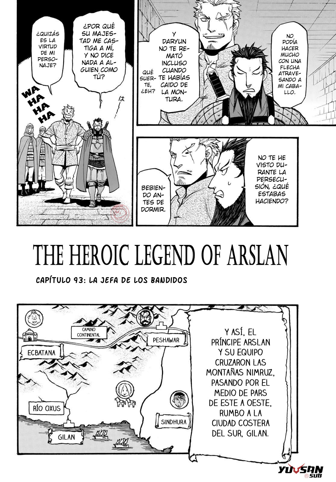 Read Arslan Senki es Manga Online