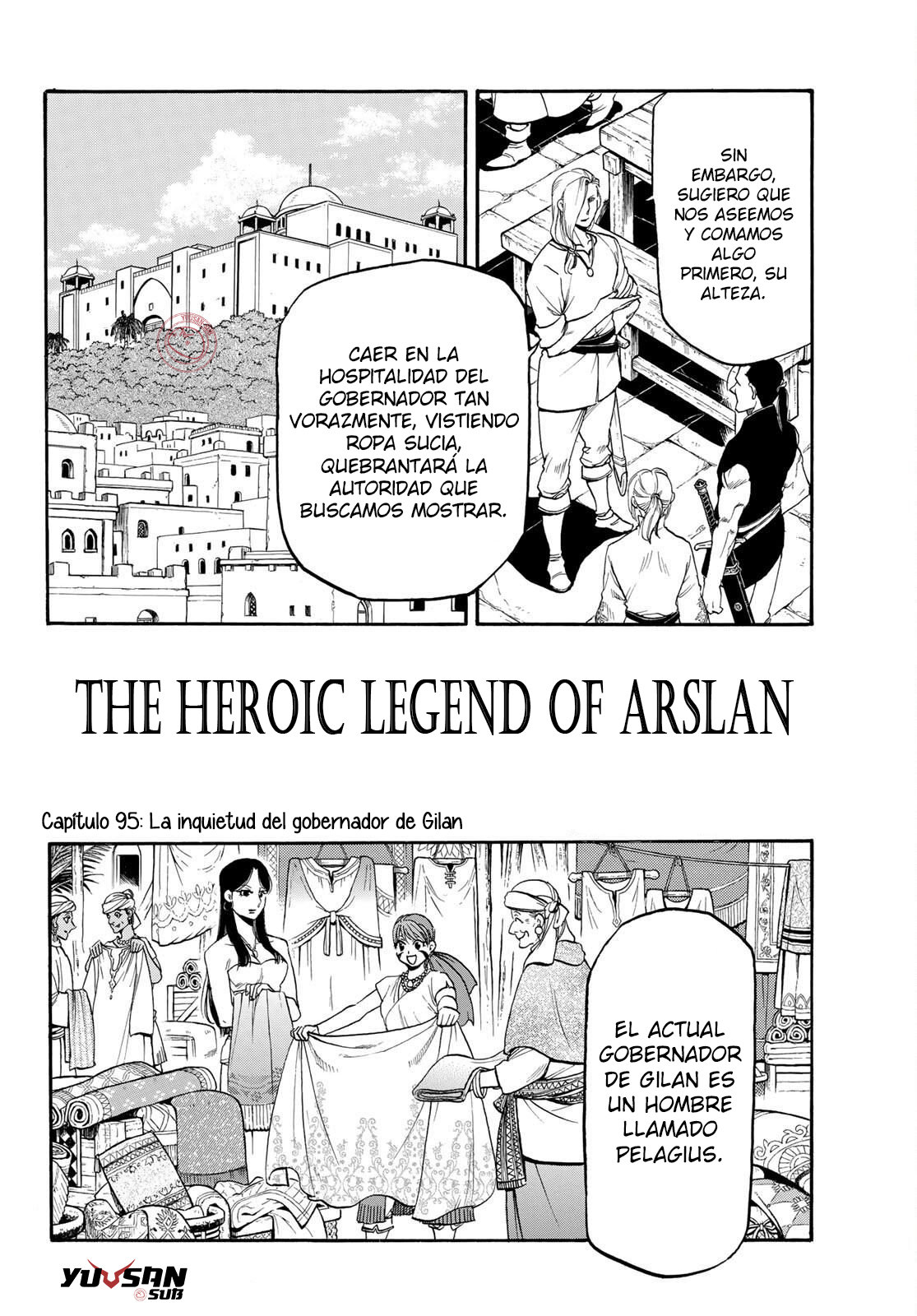 Read Arslan Senki es Manga Online