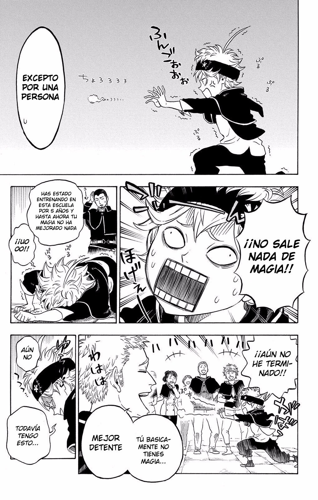 Read Black Clover es Manga Online