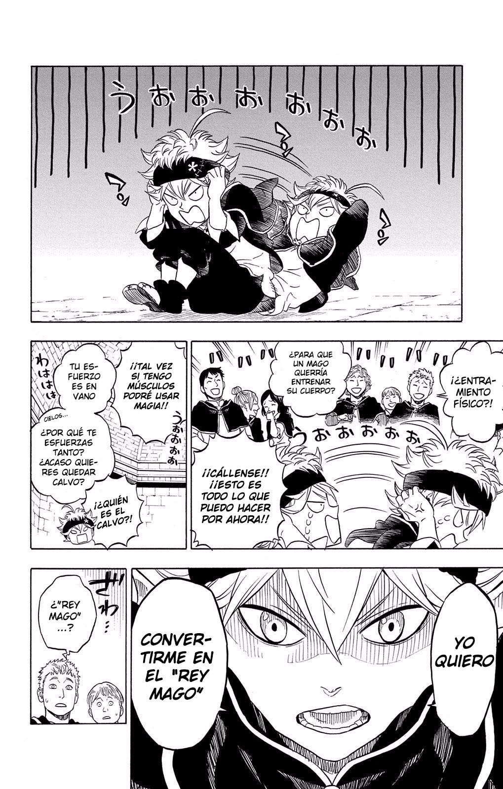 Read Black Clover es Manga Online