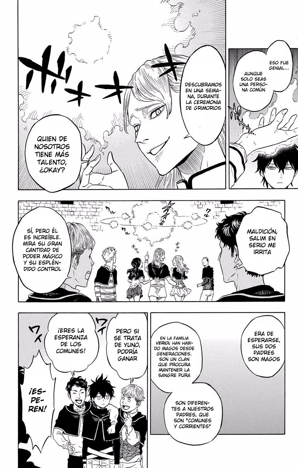 Read Black Clover es Manga Online