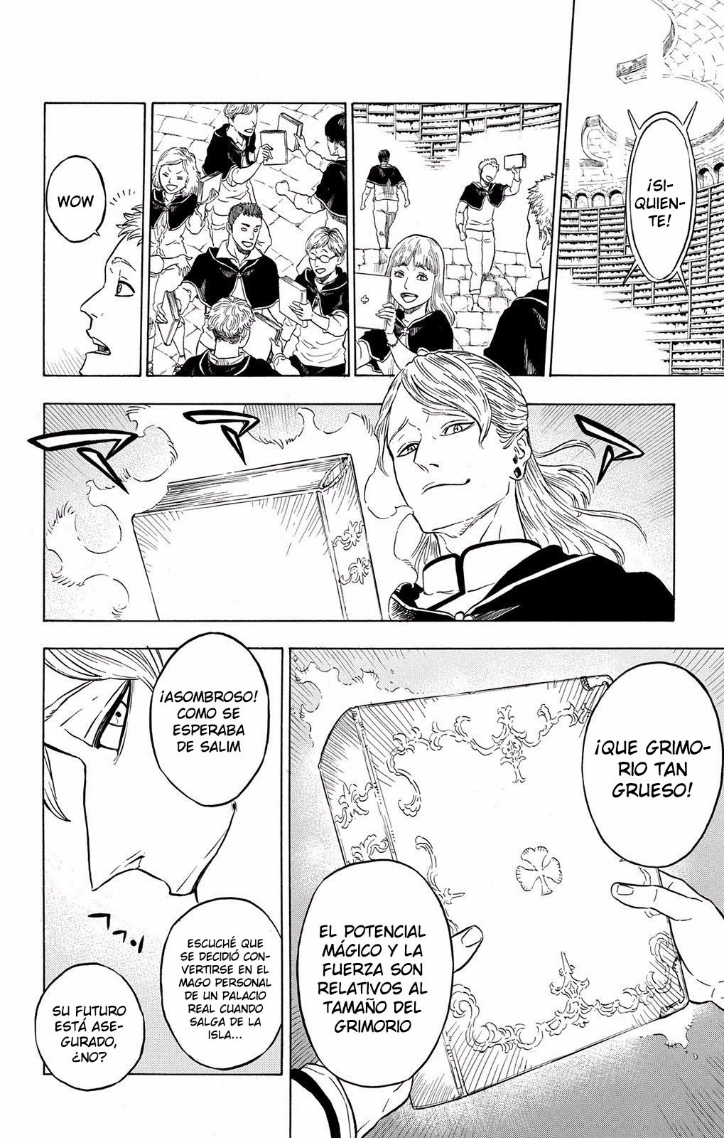 Read Black Clover es Manga Online
