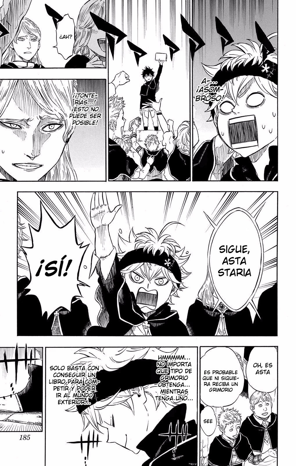 Read Black Clover es Manga Online
