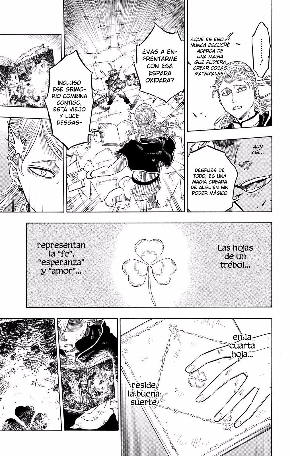 Read Black Clover es Manga Online