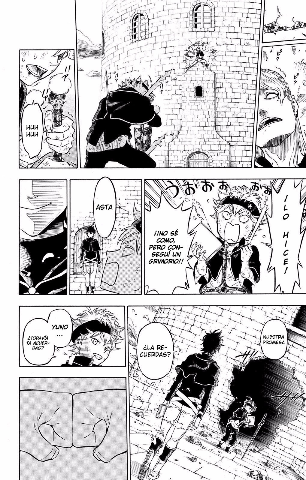 Read Black Clover es Manga Online