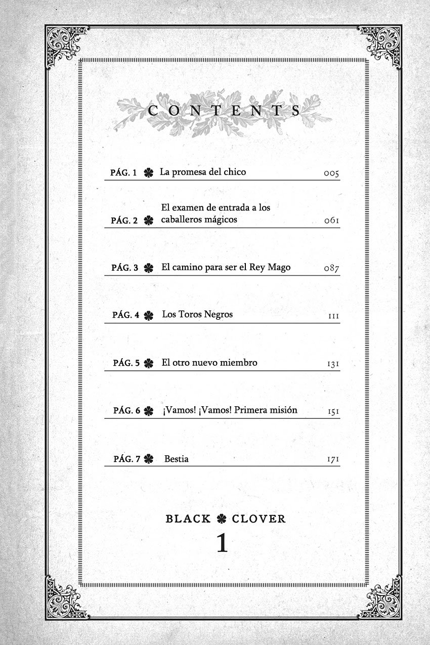 Read Black Clover es Manga Online