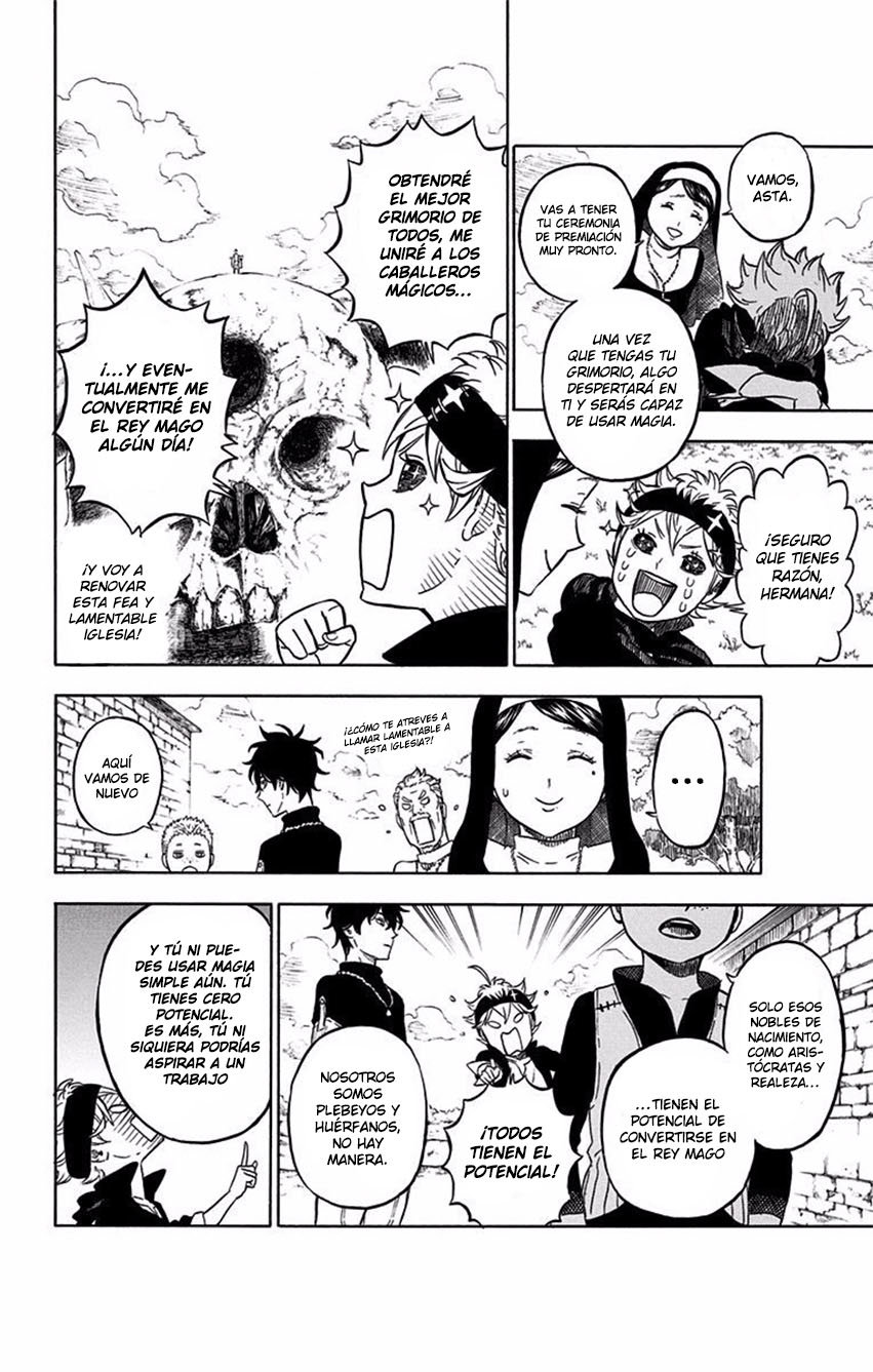 Read Black Clover es Manga Online