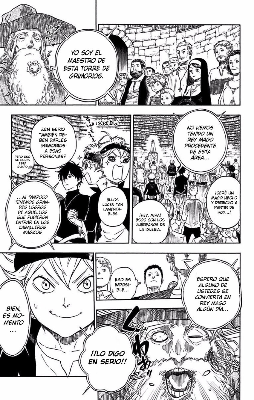Read Black Clover es Manga Online