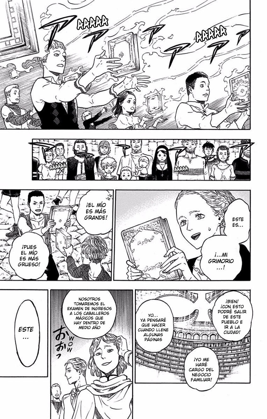 Read Black Clover es Manga Online
