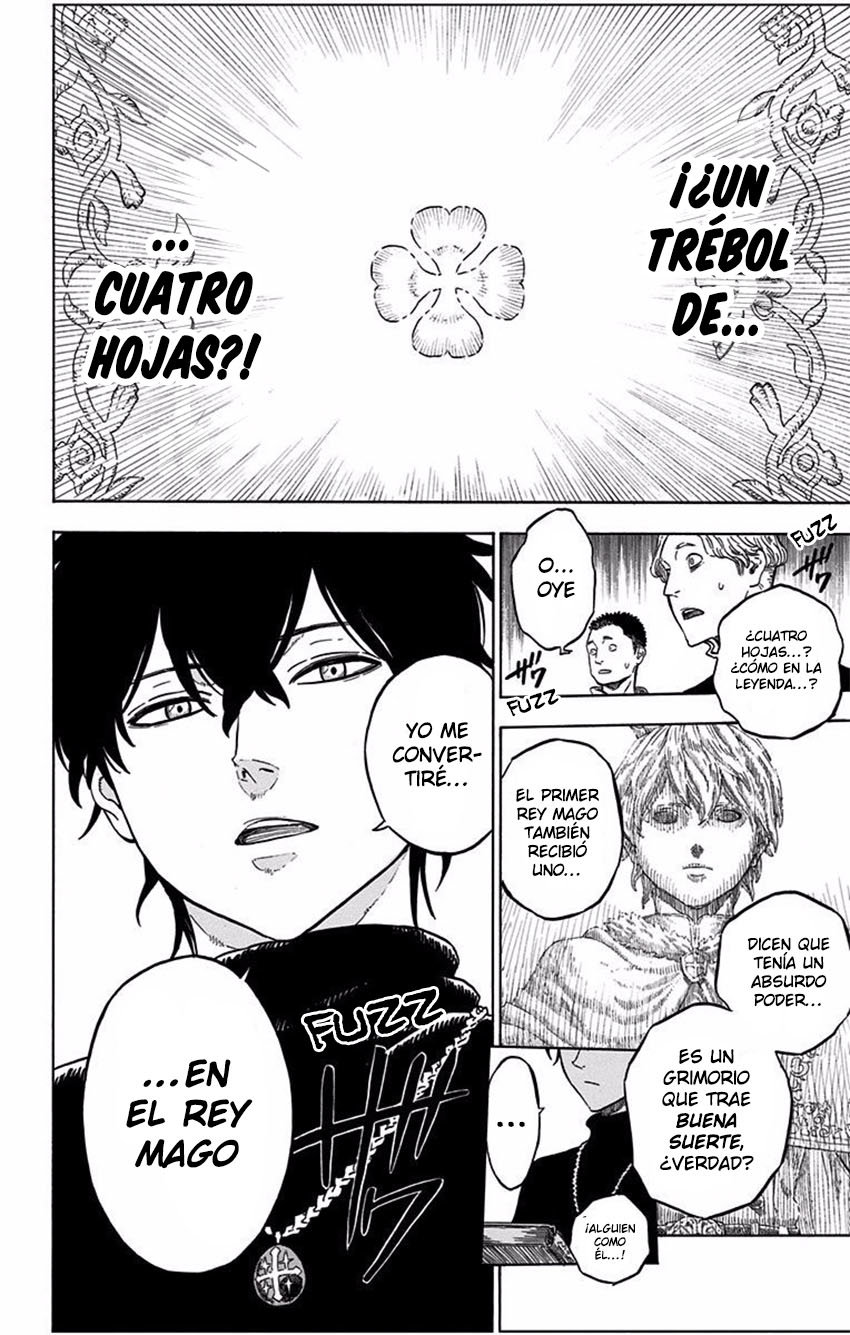 Read Black Clover es Manga Online