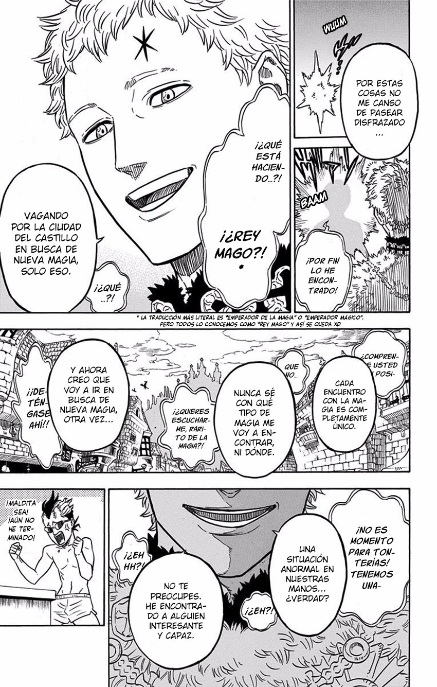 Read Black Clover es Manga Online