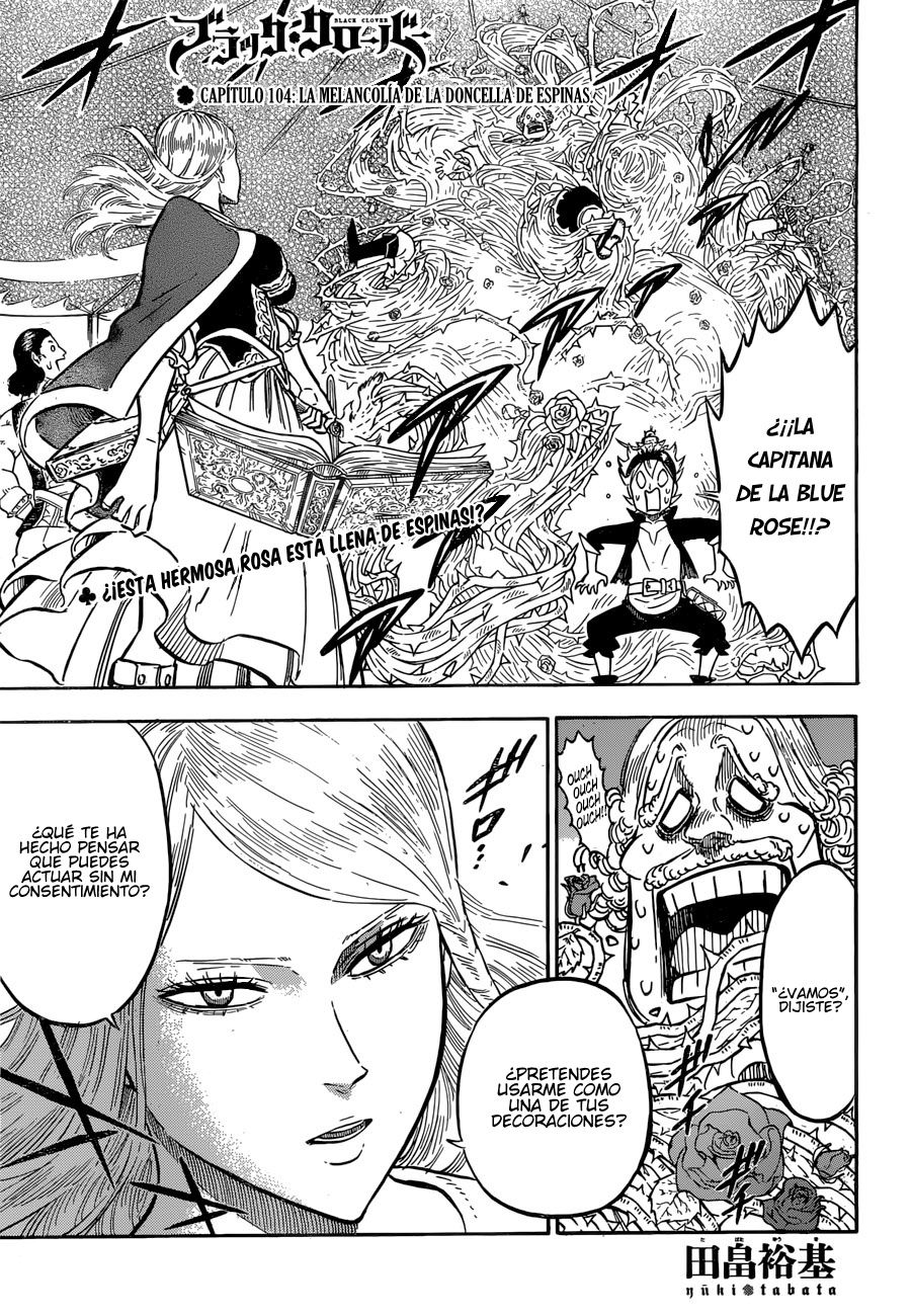 Read Black Clover es Manga Online