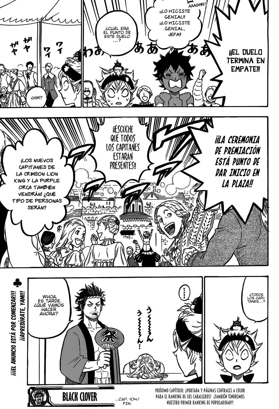 Read Black Clover es Manga Online
