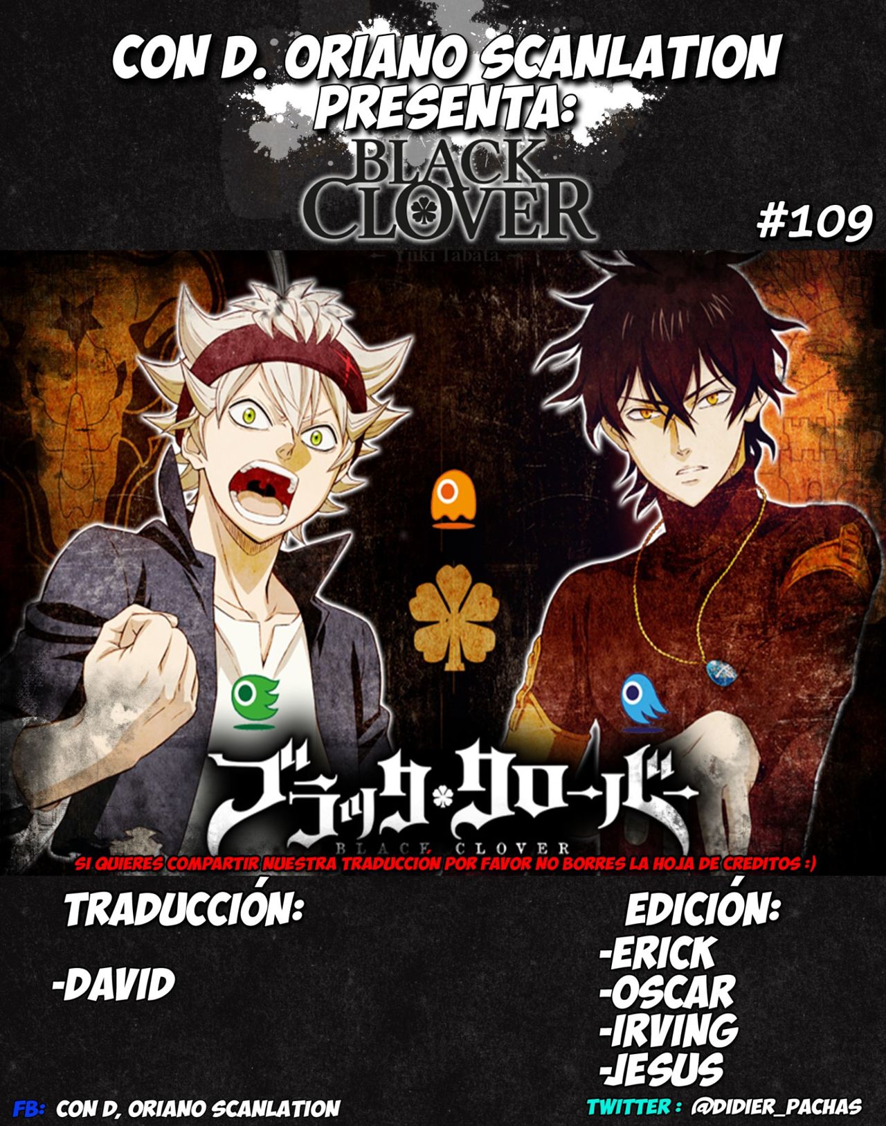 Read Black Clover es Manga Online
