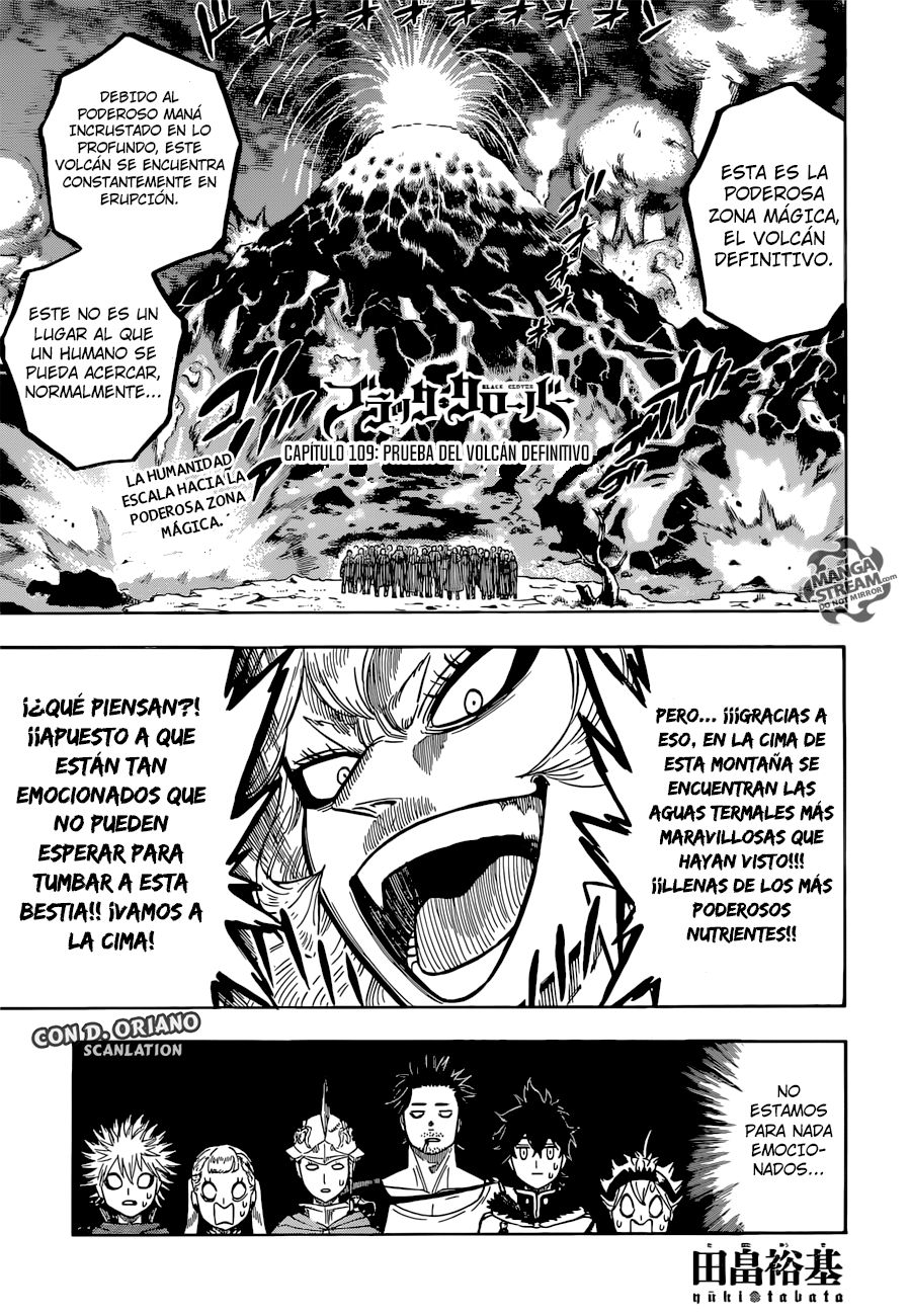 Read Black Clover es Manga Online