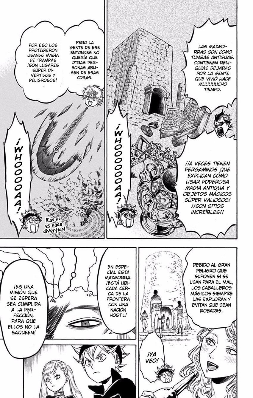 Read Black Clover es Manga Online