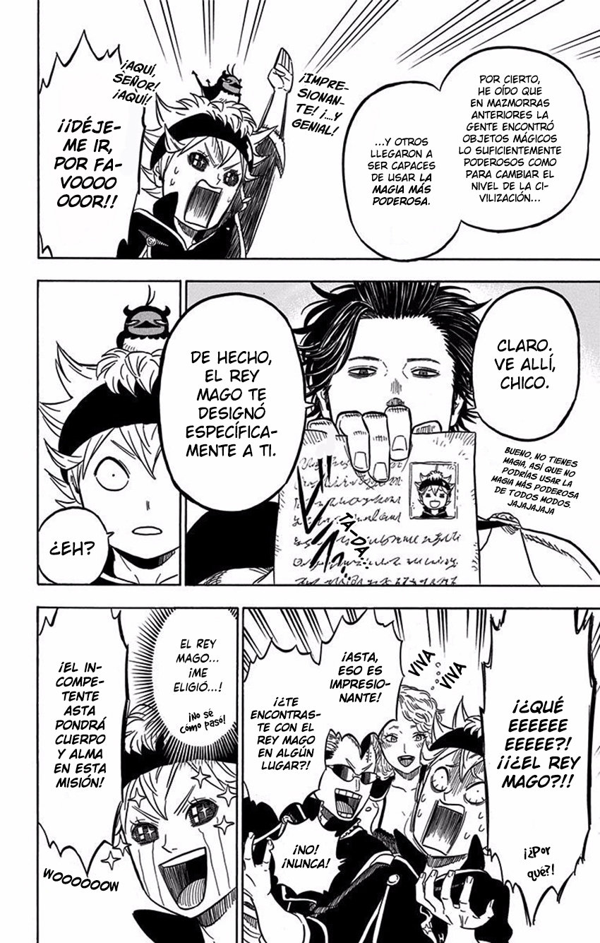 Read Black Clover es Manga Online