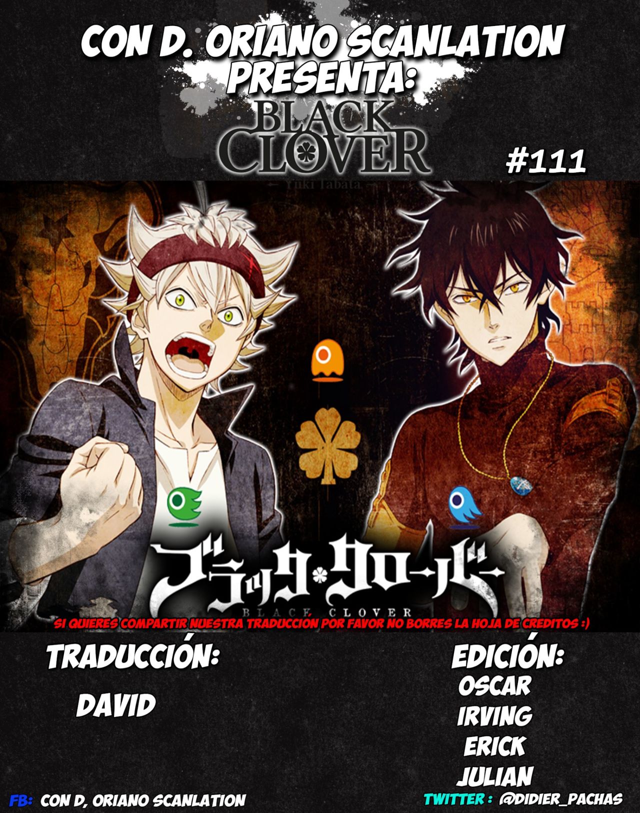 Read Black Clover es Manga Online