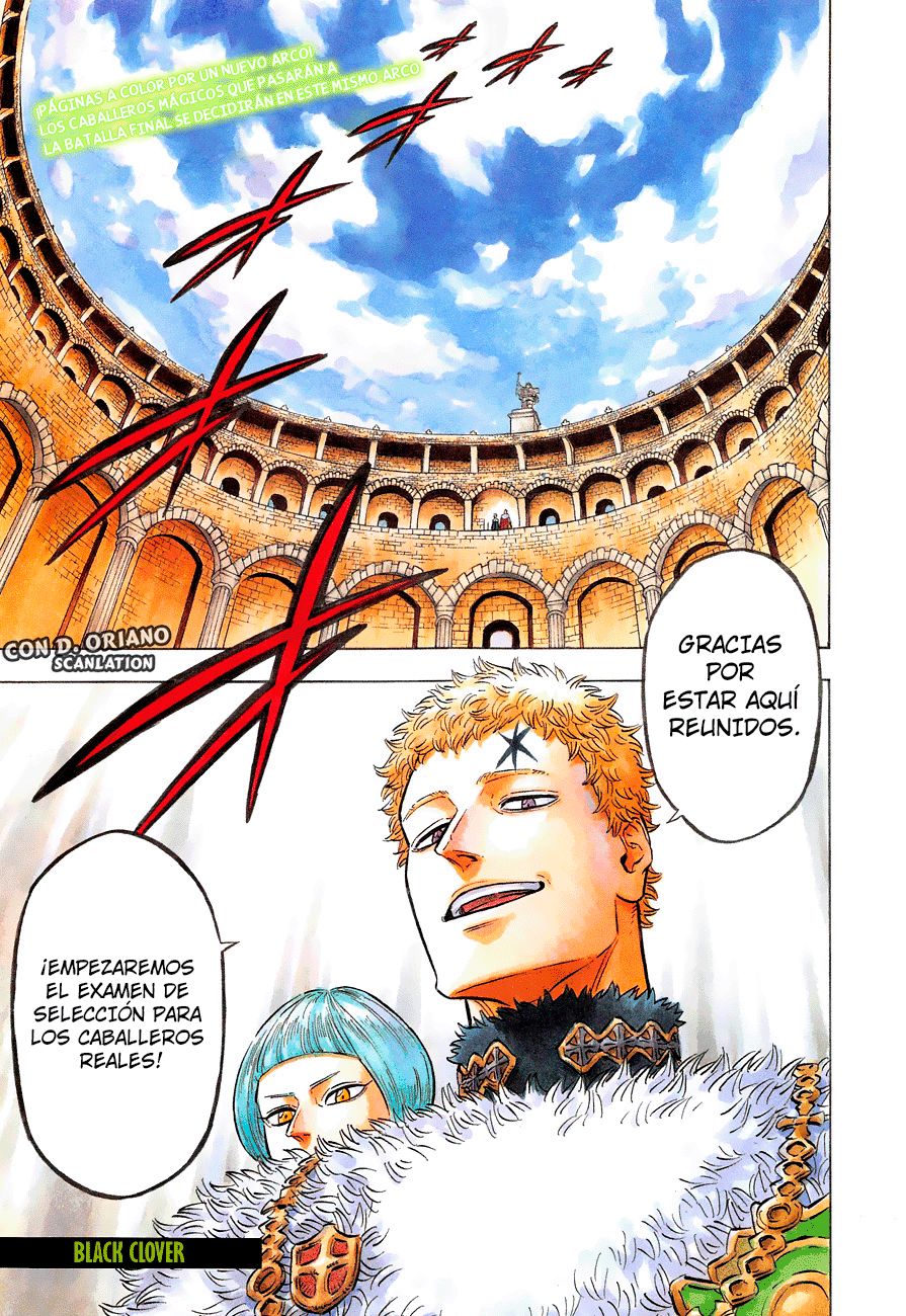 Read Black Clover es Manga Online