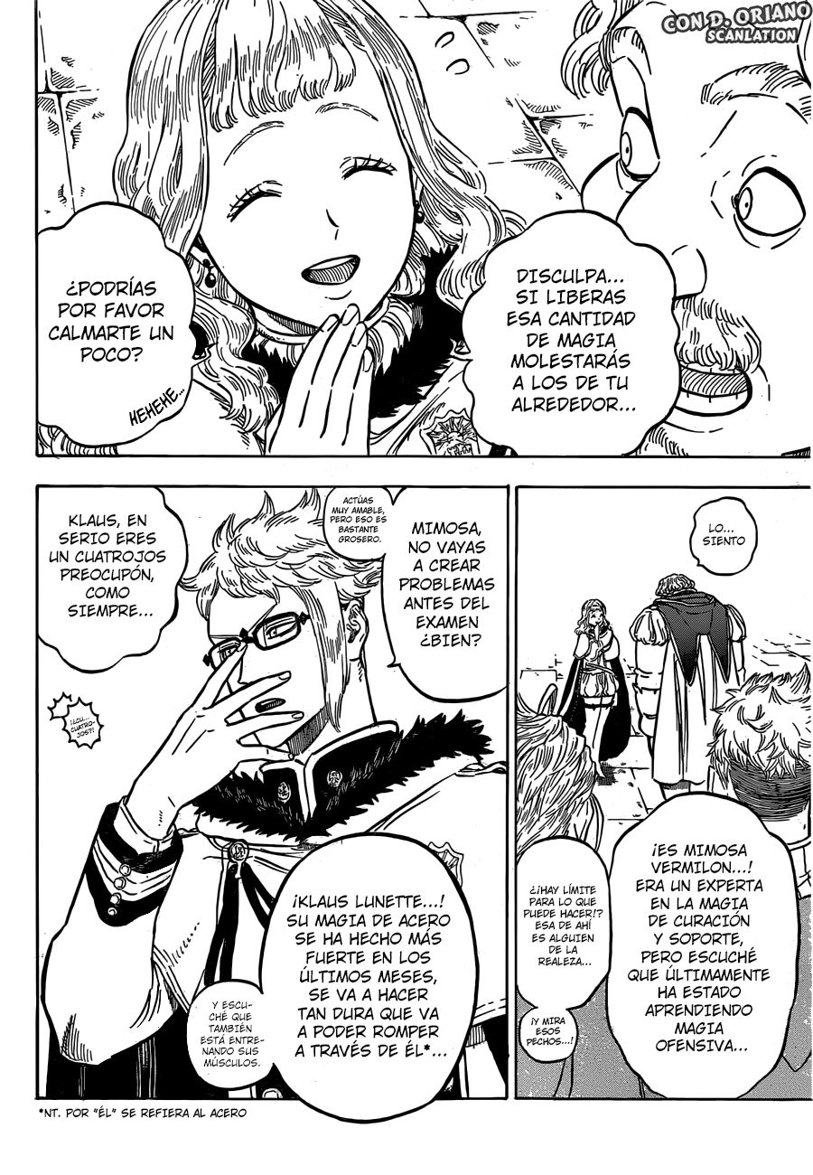 Read Black Clover es Manga Online