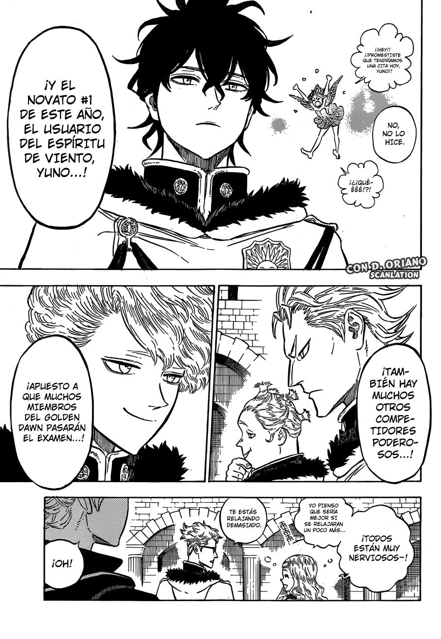 Read Black Clover es Manga Online